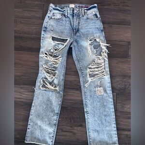 Alice + Olivia Blue Denim Jeans